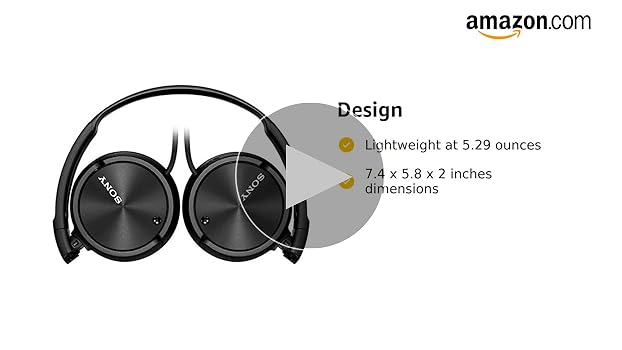 Amazon.com: Sony MDR-ZX110NC Extra Bass Noise-Cancelling