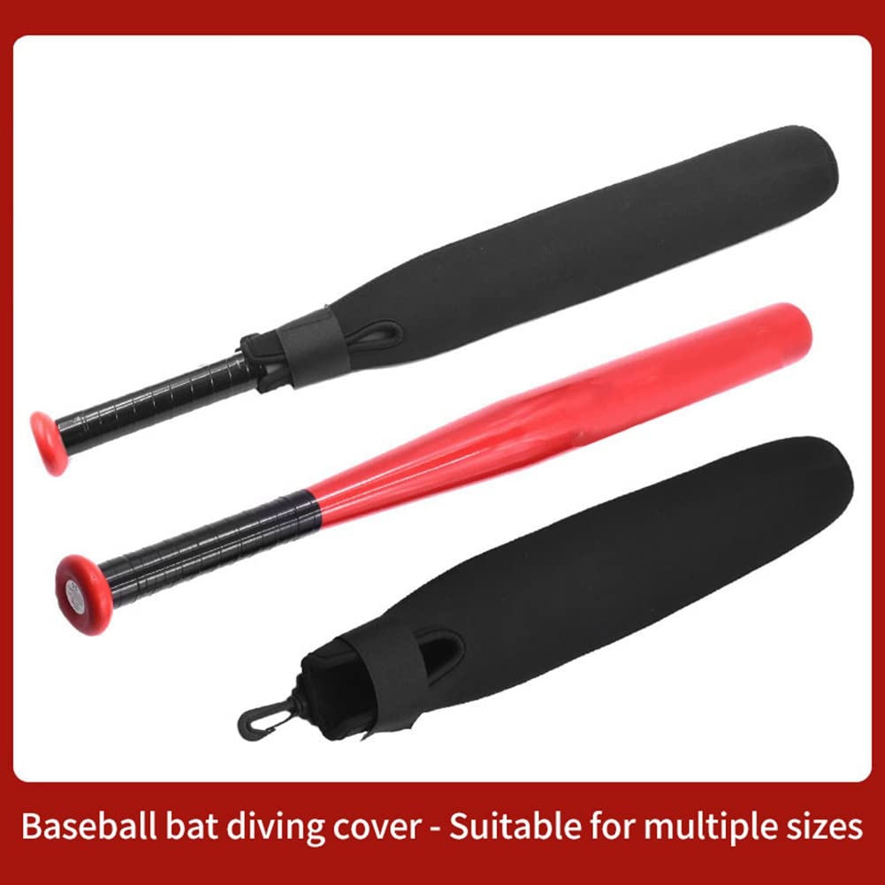 2 Maniche per da Baseball, custodie protettive per Racchette da Baseball, Protezione Leggera per Impugnatura per Racchette da Baseball, Copertura per Racchette, Protezione per Maniche