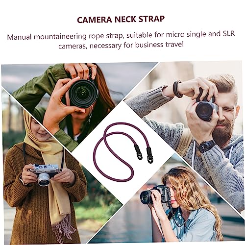 Uonlytech Alça De Câmera Alça De Pescoço Corda Alça De Pescoço Câmera Ombro Alça De Pescoço Suporte