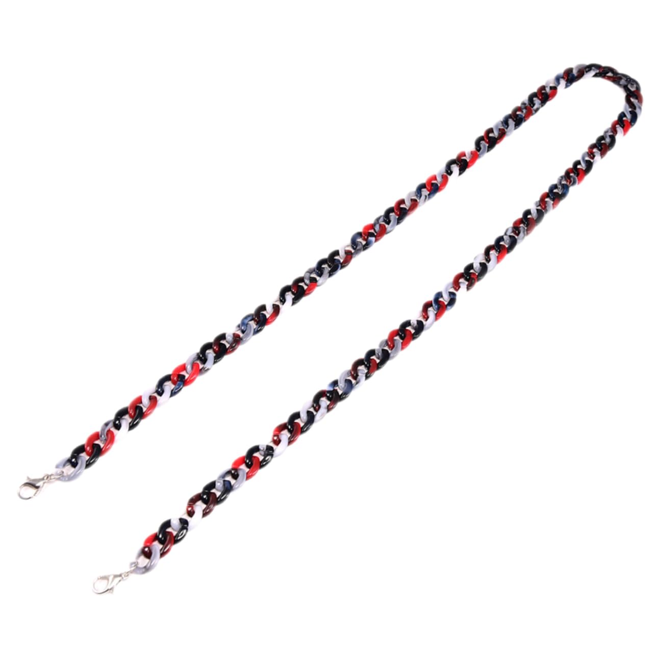 VALICLUD catena di occhiali collana porta occhiali collana di perline tracolla per occhiali da sole collane porta occhiali intorno collo porta collana per occhiali da donna Acrilico