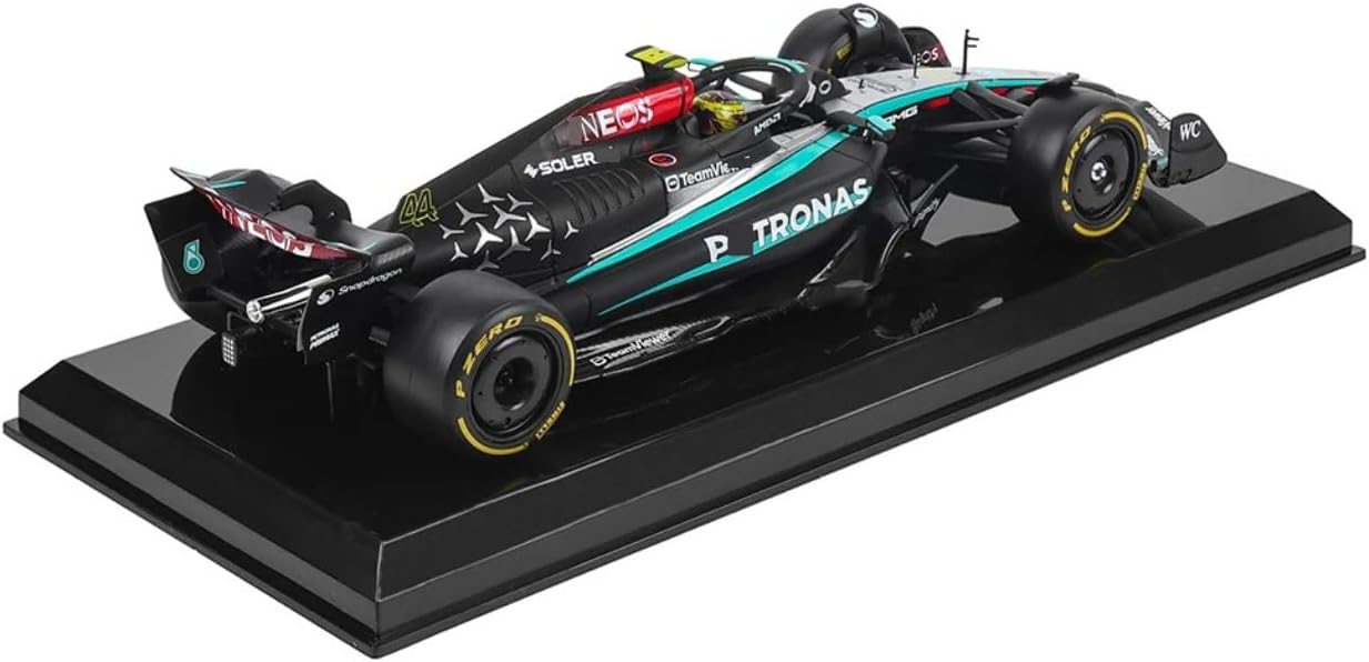 HTLNUZD 2024 New 1/24 F1 W15#44 Hamilton Alloy Racing Car Formula 1 Diecast Adult Model Vehicle Gift