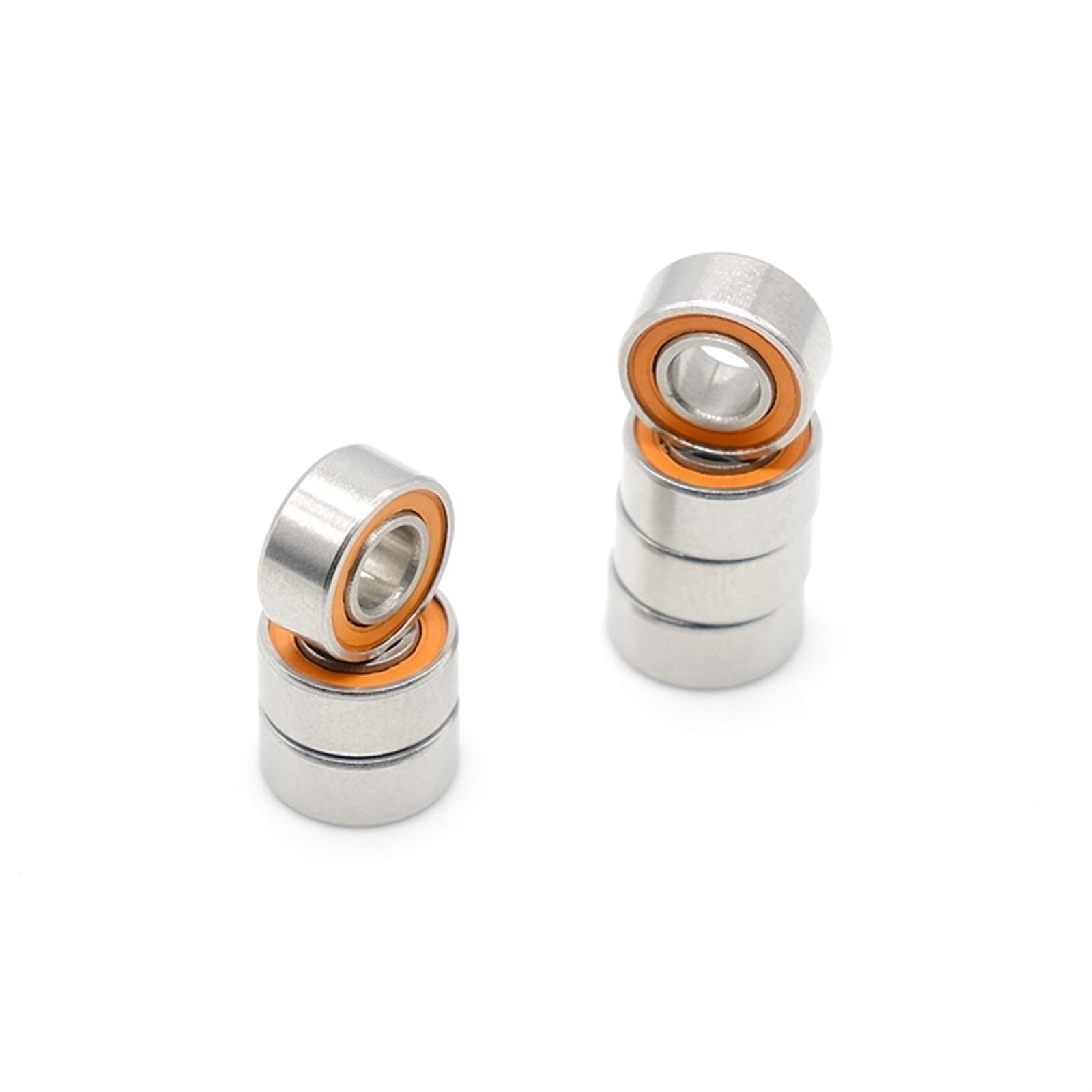 2 uds rodamientos de carrete de pesca S684 2RS CB ABEC7 4x9x4 Mm rodamiento de bolas de cerámica híbrido de acero inoxidable S684-2OS CB S684RS