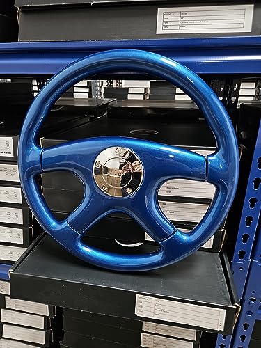 RAPTOR 15'' Blue Wood Steering Wheel