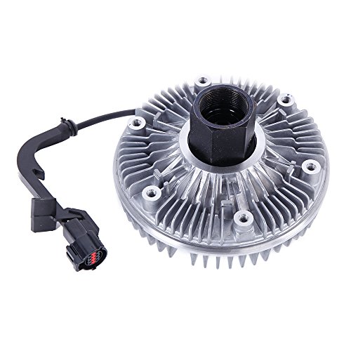 AutoForever Electric Radiator Cooling Fan Clutch Fit for 2003 2004 2005 2006 2007 Ford F250 F350 F450 F550 Super Duty 6.0L V8 Diesel