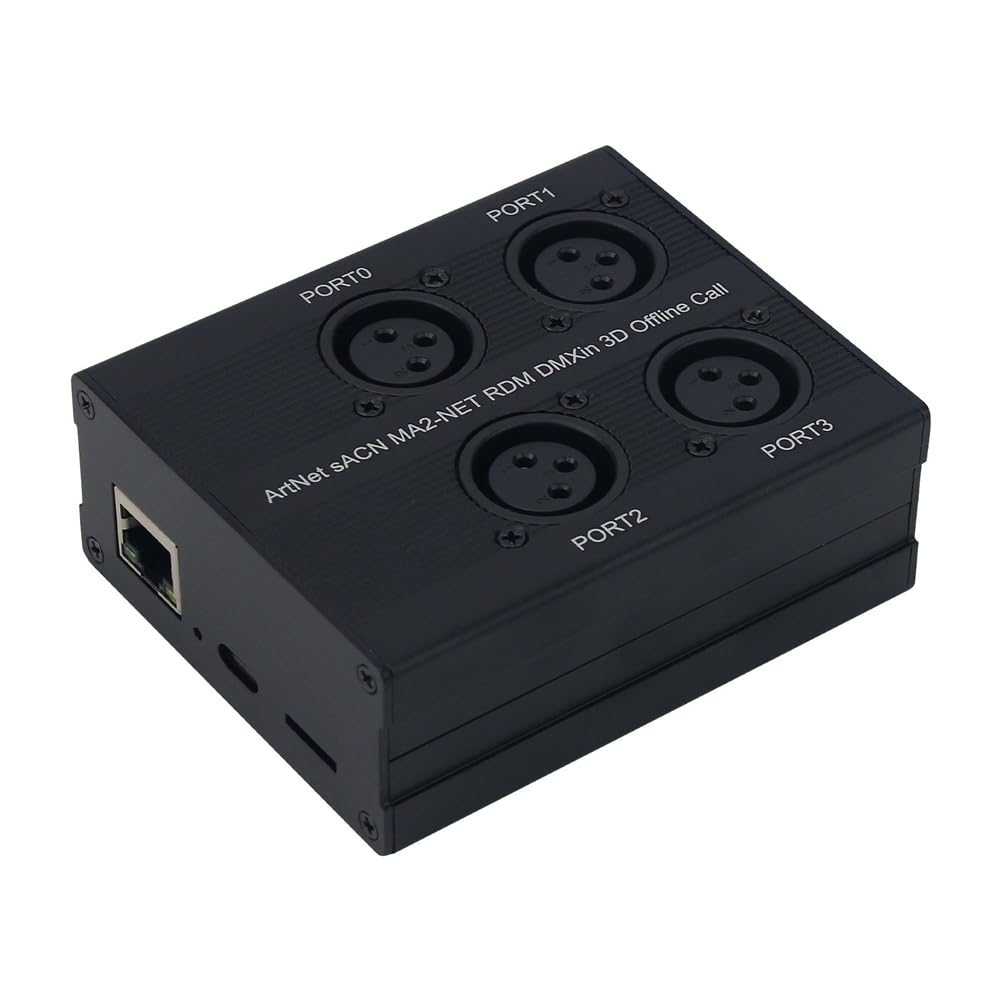 SL04 Eingebaute 54 Arten Von RGB Effect Super Stage Light Controller DMX512-Unterstützung für Artnet/SACN-Protokolle