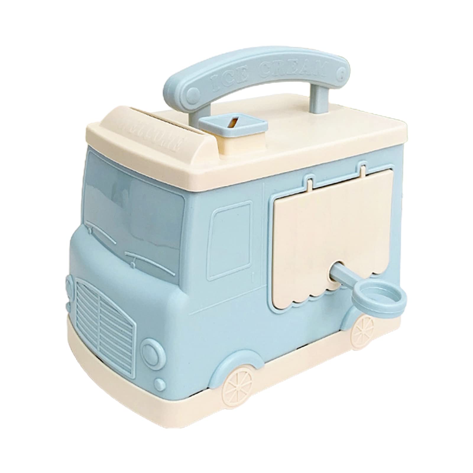 Mekalero B Cartoon Cute Square Money Oxes Piggy Ank Children Car Shape Cashbox Cartoon Car Coin Ank Pp For Saving Money Coin