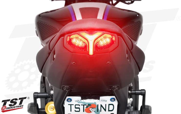 TST Industries MT09 ウィンカー内蔵LEDテールライト TST製 MT-09用ウィンカー内蔵LEDテールライト｜AxxL