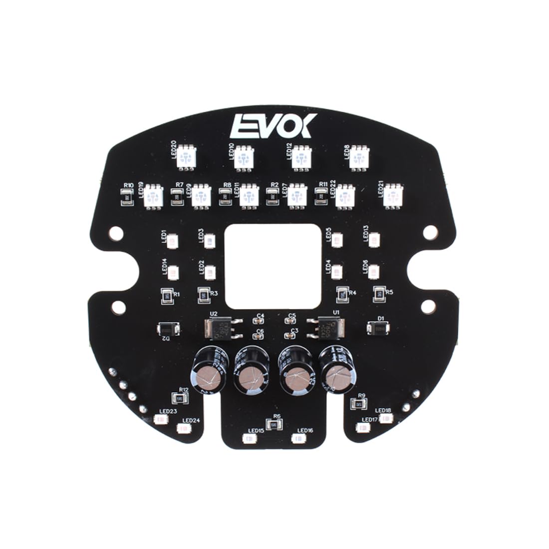 E v o k Fanale Posteriore Iron Led 12V compatibile per - V e s p a - ET3 125 1976-1983 VMB1T