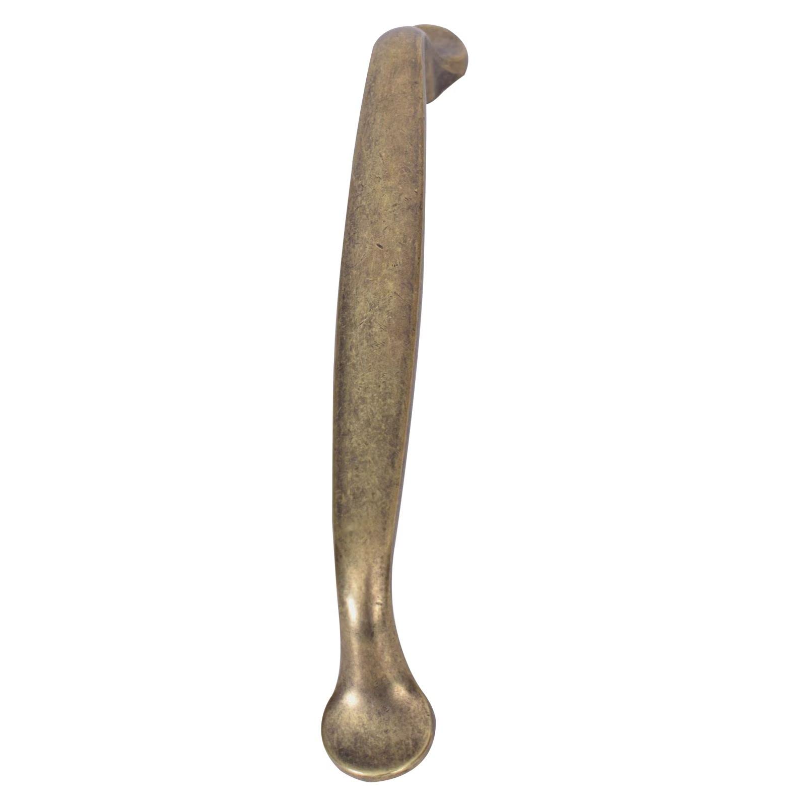 KHTUMEWARE-88013 Antique Brass Cabinet Pulls CTC 5 in (128 mm) 6-Pack in Antique Brass — KHTUMEWARE