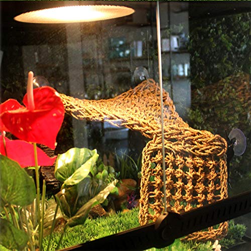 kathson Reptile Lizard Bearded Dragon Hammock Reptile Lounger Hermit Crab Climbing Toys Tank Accessories for Habitats… - Image 7