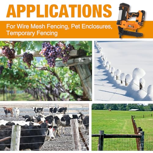 Freeman 20V 16-Gauge Cordless Fencing Stapler