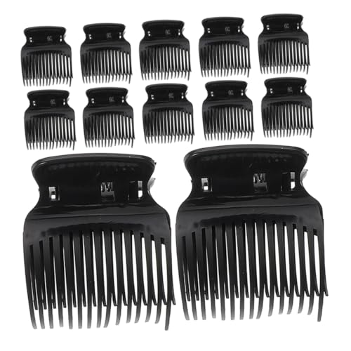 Beatifufu 12 Piezas Pinzas para Rulos Calientes con Protección Térmica Clips de para Mujeres y Niñas Aislantes de para Rizos Pequeños Medianos y