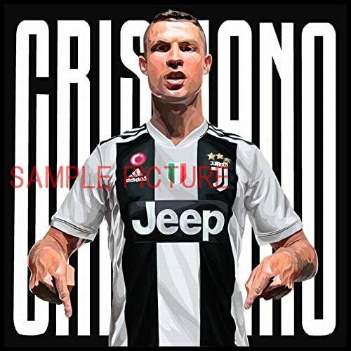 Amazon Co Jp クリスティアーノ ロナウド ユベントスfc デザインa 海外サッカーグラフィックアートパネル 木製 壁掛け インテリア ポスター ホーム キッチン