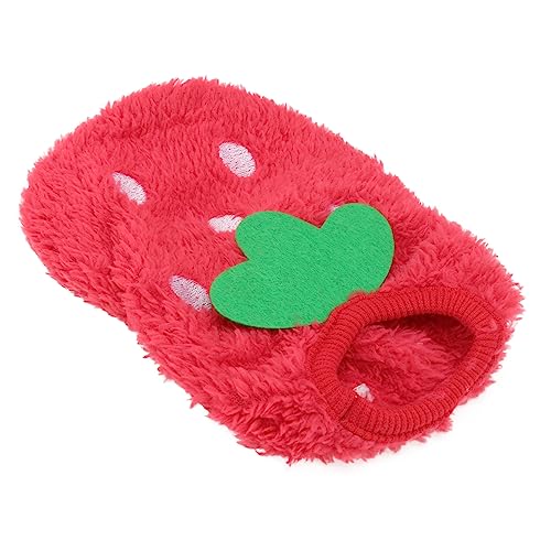 Gilet lapin en polaire corail léger et facile à enfiler pour rongeur
