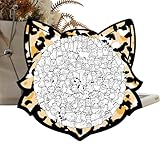 Cadeau élégant : ce puzzle au design en forme de chat combine valeur artistique et utilité de décoration pratique, permettant aux amis de l'exposer fièrement à la maison tout en appréciant le charme qu'il donne à leur intérieur comme cadeau personnalisé et chaleureux