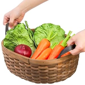 Elsjoysetof3woodwovenbreadbasketswithhandleshandmadewoodenharvestbasketswickerfruitbasketforservingrusticrattanwovenpicnicbasketforkitchenhomedecor Urban Country Home Decor Elsjoy set of 3 wood woven bread baskets with handles handmade wooden harvest baskets wicker fruit basket for serving rustic rattan woven picnic basket for kitchen home decor urban country home decor