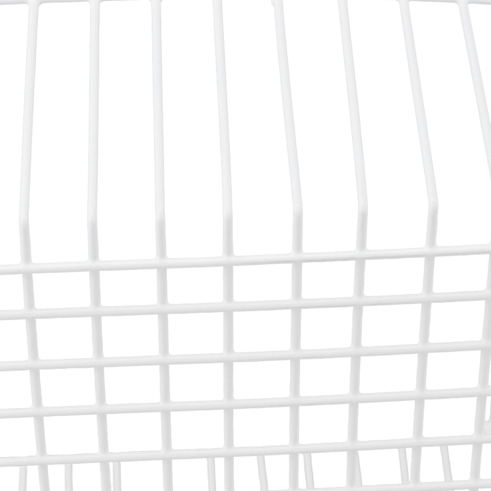 Contenedores Organizadores para Congelador, 2 Unidades de Contenedores Organizadores para Congelador, Alambre de Acero, Gran Capacidad, Cesta para (56,5 x 25,2 x 24 cm/22,2 x 9,9