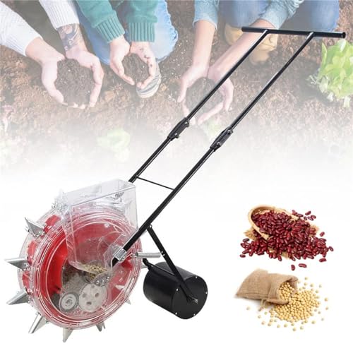 Sembradora manual para jardín con ajuste de profundidad 3.5-7.8 cm miniatura 1