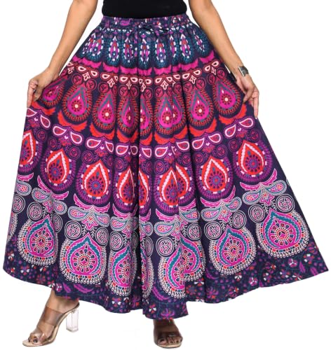 Image of Premium Cotton Skirt for Women with Pocket, Free Size