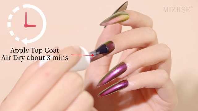 Amazon.com : MIZHSE Base and Top Coat Nail Polish Quick Dry, 15 ml