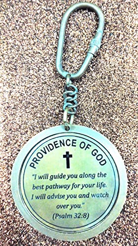 Guaafa Religious Keychains - Engraved Bible Quotes Keyring Inspirational Gifts For Men Women Boys Girls Christian Catholic #TOP5