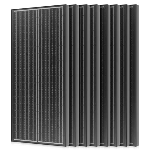Rvpozwer 18BB N-Type 800 Watt Solar Panel, 12V 8PCS 100W