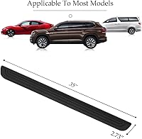 Vista 2 de Protector de Parachoques Trasero de Automóvil, Accesorio Universal de Goma Resistente a Rayones con Protectores de Entrada de Puerta del Maletero