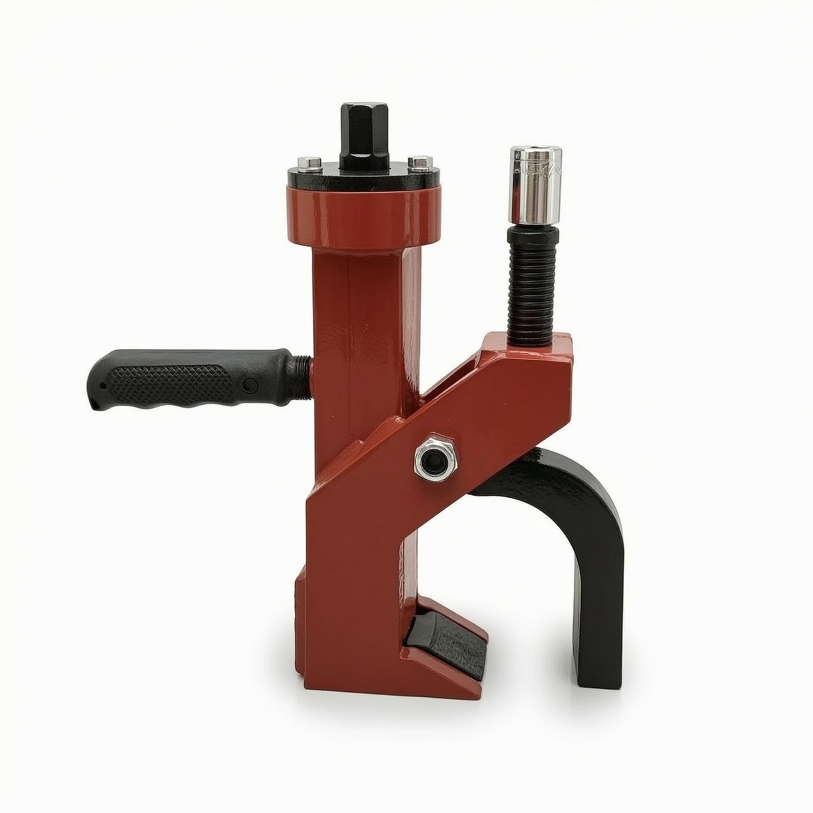 Qianly Smontagomme Manuale Robusto Stallonatore Manuale Facile da Usare Pressa per Gommisti, Meccanici, Rosso