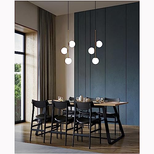 Lampadario a sospensione lineare a forma di globo