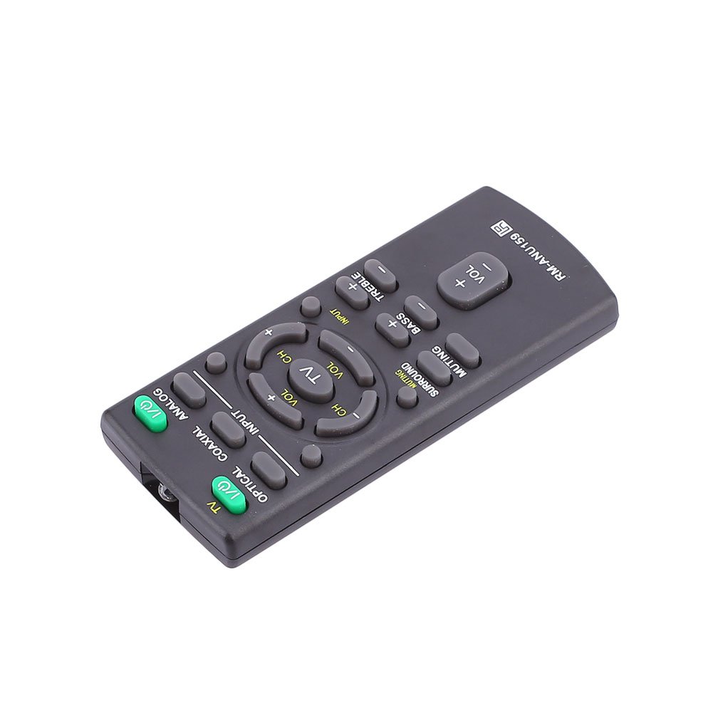 Rm-Anu159 Replacement Remote Control for Sony HT-CT60 / C Sa-Ct60 Ss-Wct60 Black