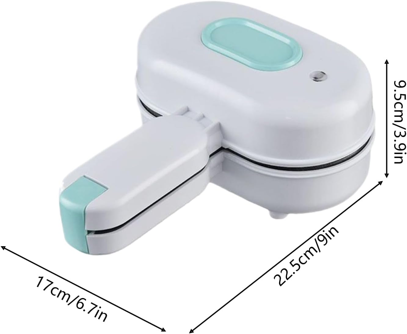 Sandwich Toaster - Half Portion Electric Sandwich Pan, Kitchen Breakfast Maker with Feature, Quick Meal Appliance for Details, Home Kitchen Category Tool, Daily Cooking Usage for Breakfast