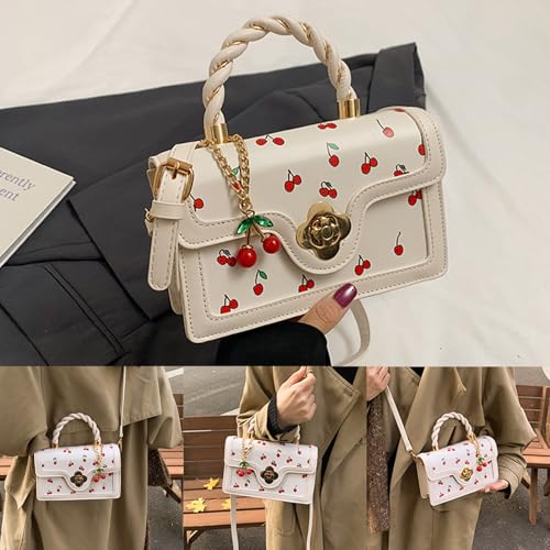 Bolso Cherry Crossbody para Mujer y Niña en Cuero PU miniatura 2