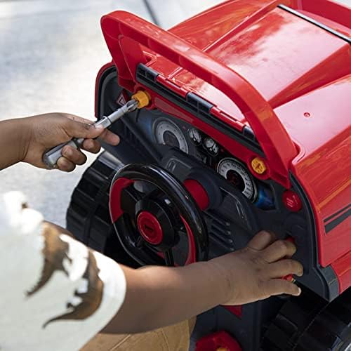 Fat Brain Toys My Auto Shop Engine Builder - Pretend Mechanic Playset for Ages 3+