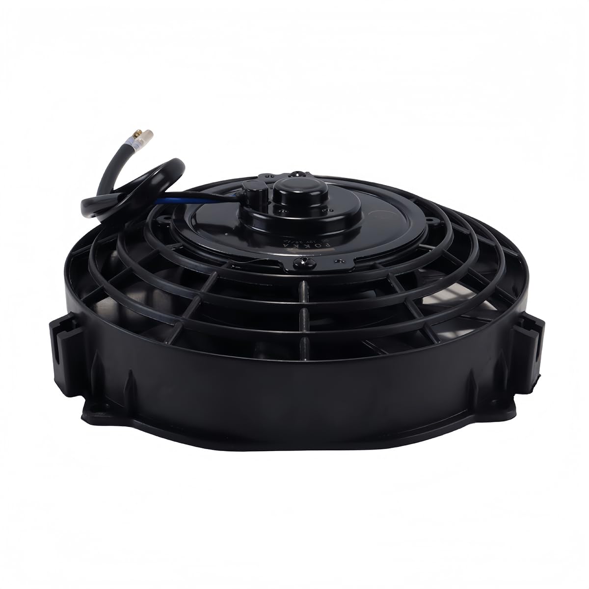 Ticha Ventola Elettrica da 8 pollici (20 cm) ad alte prestazioni 12 V 80 W, kit termostatico da 10 pollici, kit 2250 CFM (3700 m³/h), kit di montaggio incluso