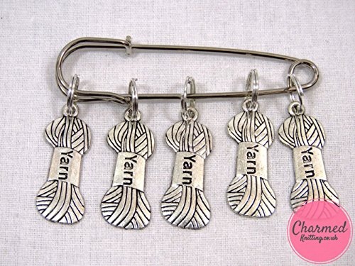 Bolas de hilados - marcadores para punto de plata de 5