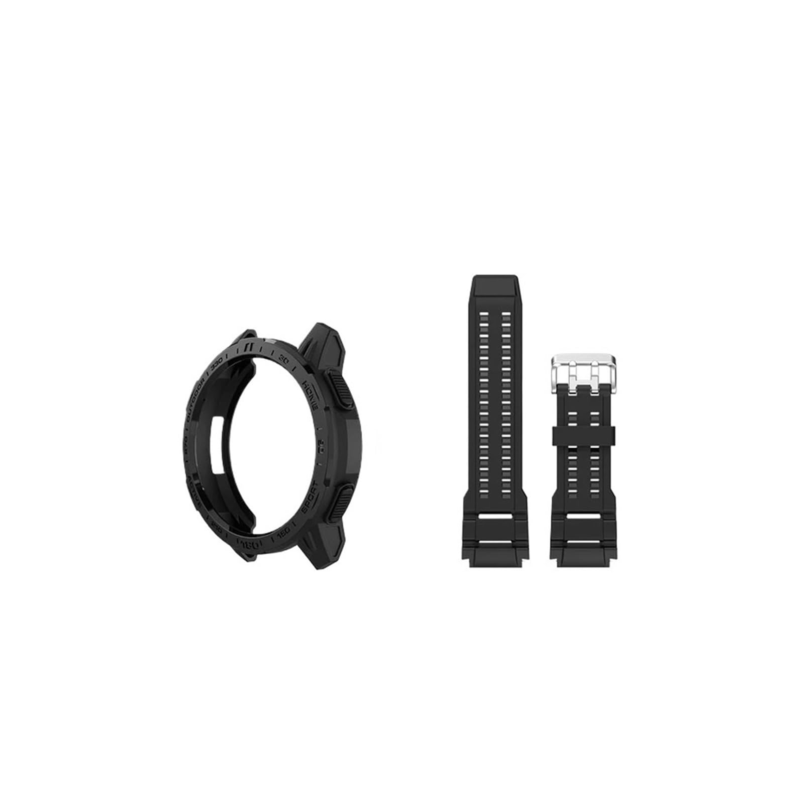 Lot de coques et bracelets adaptés à Xiaomi Mi Watch Color 2, en TPU, accessoires de couverture, armure pare-chocs, adaptés à Mi Watch S1 Active