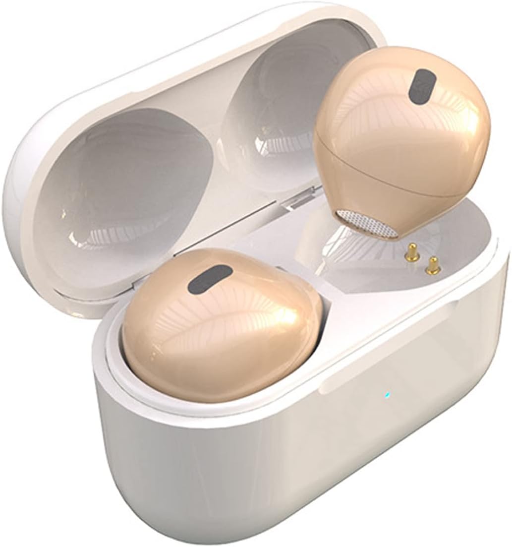 SZHTFX Invisible Earbuds Small Mini Hidden Earbuds for Work