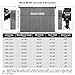 Artpuch Outdoor Roller Shade 8' W x 8' H, Gray Exterior Cordless Patio Shades Roll Up Blinds with Splicing Design, 2 Poles and 1 Piece Fabric