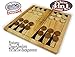 Matty's Toy Stop Deluxe 4-in-1 Reversible Chess, Checkers, Tic Tac Toe & Backgammon Wooden Board Game Set