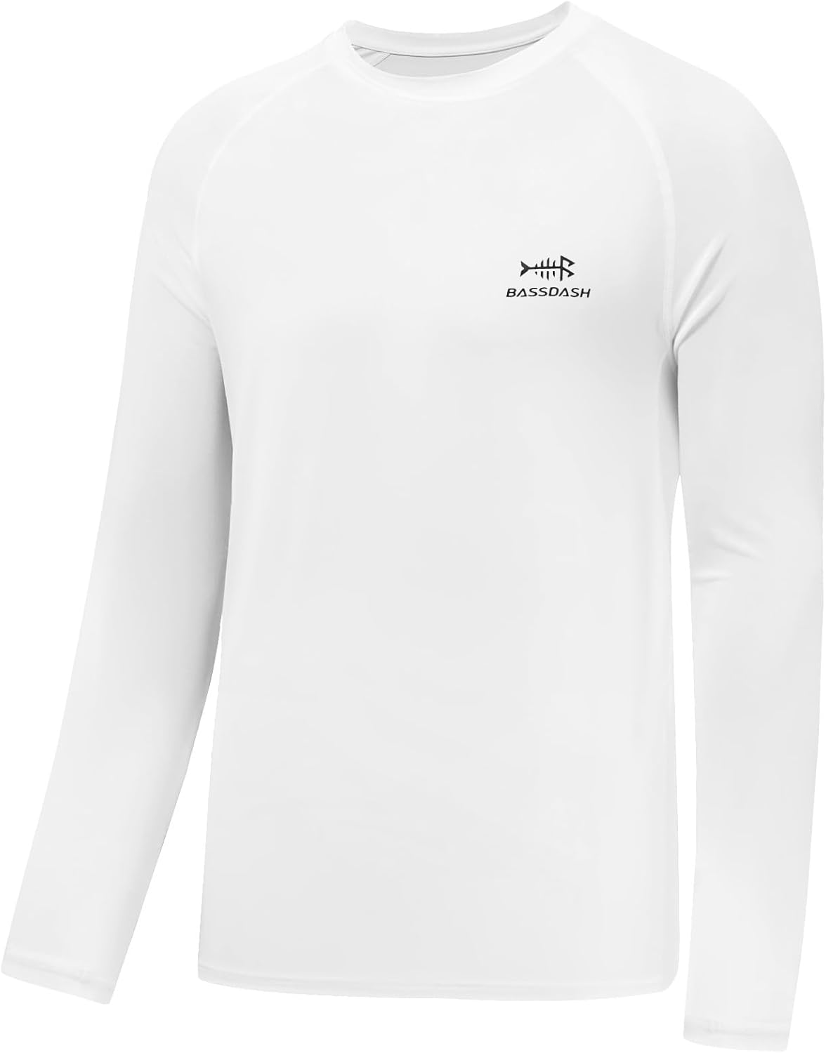 BASSDASH Men’s Fish Graphic UPF 50+ Long Sleeve Fishing Shirts Sun Protection Breathable Moisture Wicking T-Shirt - Image 2