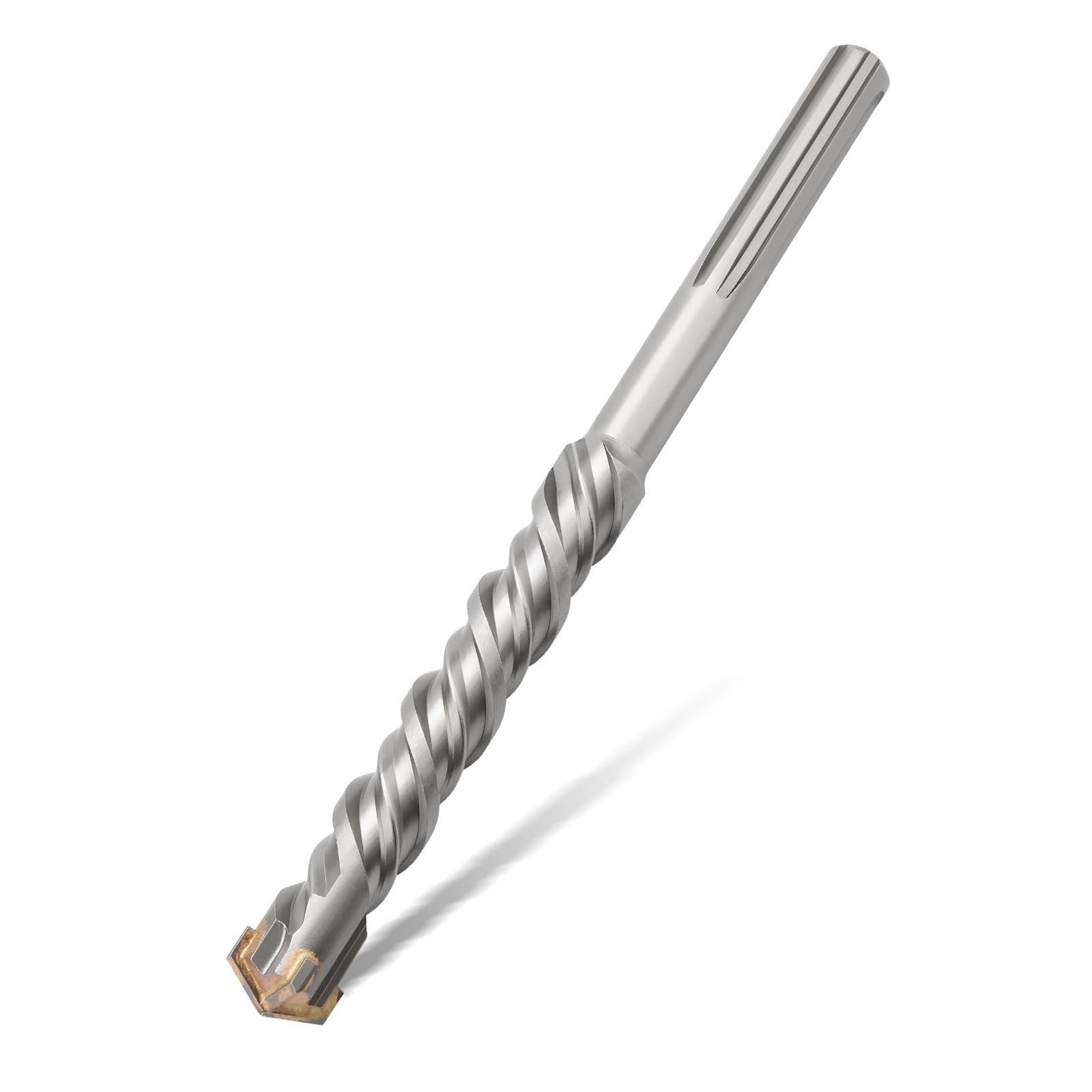 SDS MAX Drill Bit 18 x 460 mm Hammer Drill Bit with 4 Carbide Blades Concrete Drill Bit Ideal for Drilling in Stone, Concrete, Natural Stone, Brick Wall
