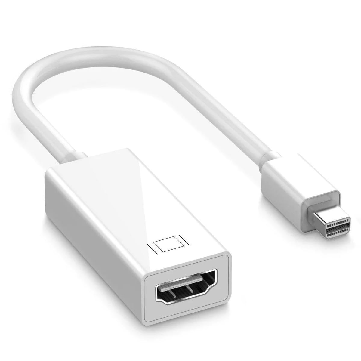 PARUHT Mini DisplayPort to HDMI Female Adapter, White or Black, MDPMHDFADC (B0B6JQYB9S) Amazon Price History, Amazon Price Tracker
