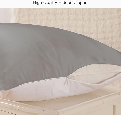 Miniatura 2 de THXSILK Funda de almohada de seda de morera 100% pura con parte inferior de algodón para cabello y piel, fundas de almohada de seda de morera de