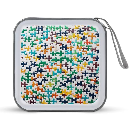 Rangement CD DVD rayés solution étui 40 compartiments plastique avec fermeture éclair pour la maison