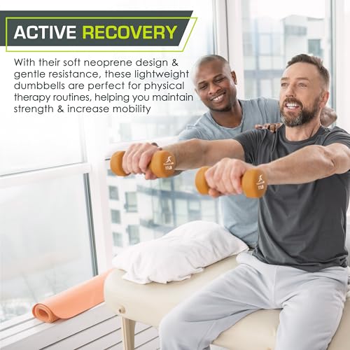 Image of ProsourceFit Neoprene Dumbbell Coated for Non-Slip Grip