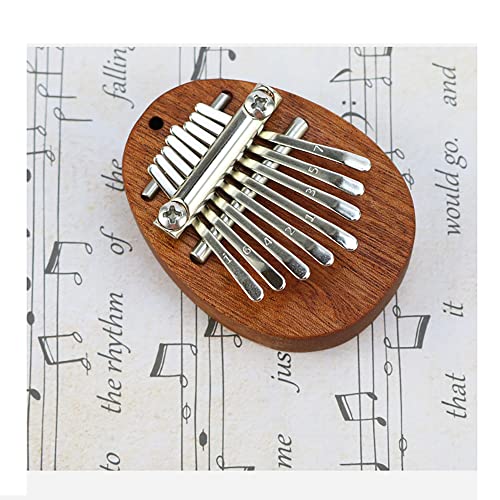 JIAMIAN Kalimba, Kalimba Mini Piano À Pouce, Kalimba Instrument, 8 Touches En Métal Portable En Bois Avec Cordon, Flûte… - Les Beatles, Paul McCartney, John Lennon, RIngo Starr, George Harrison JIAMIAN Kalimba, Kalimba Mini Piano À Pouce, Kalimba Instrument, 8 Touches En Métal Portable En Bois Avec Cordon, Flûte… – Image 8