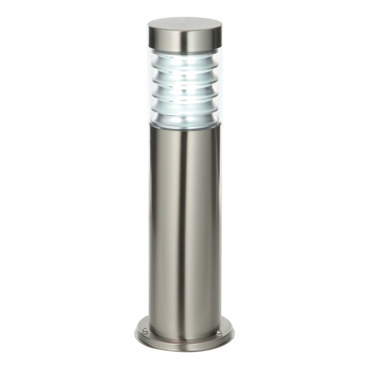 Equinox IP44 Rated Outdoor Marine Grade Stainless Steel E27 Pedestal Light Post 500mm - Ideal for Coastal Areas