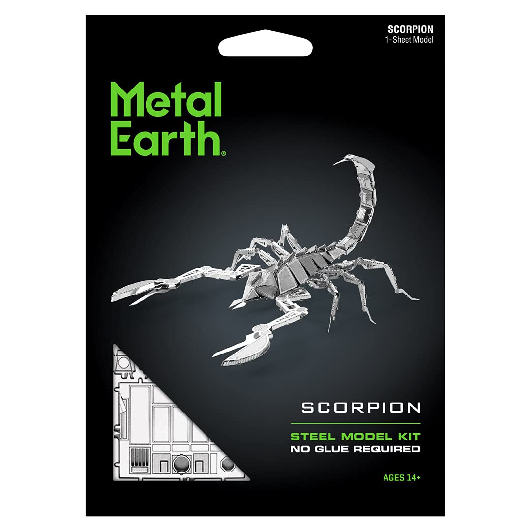 Metal Earth – Maquette 3D Mante Religieuse – 12 X 9 X 4 Cm – 1 Pièce – Défi De Construction Métal !