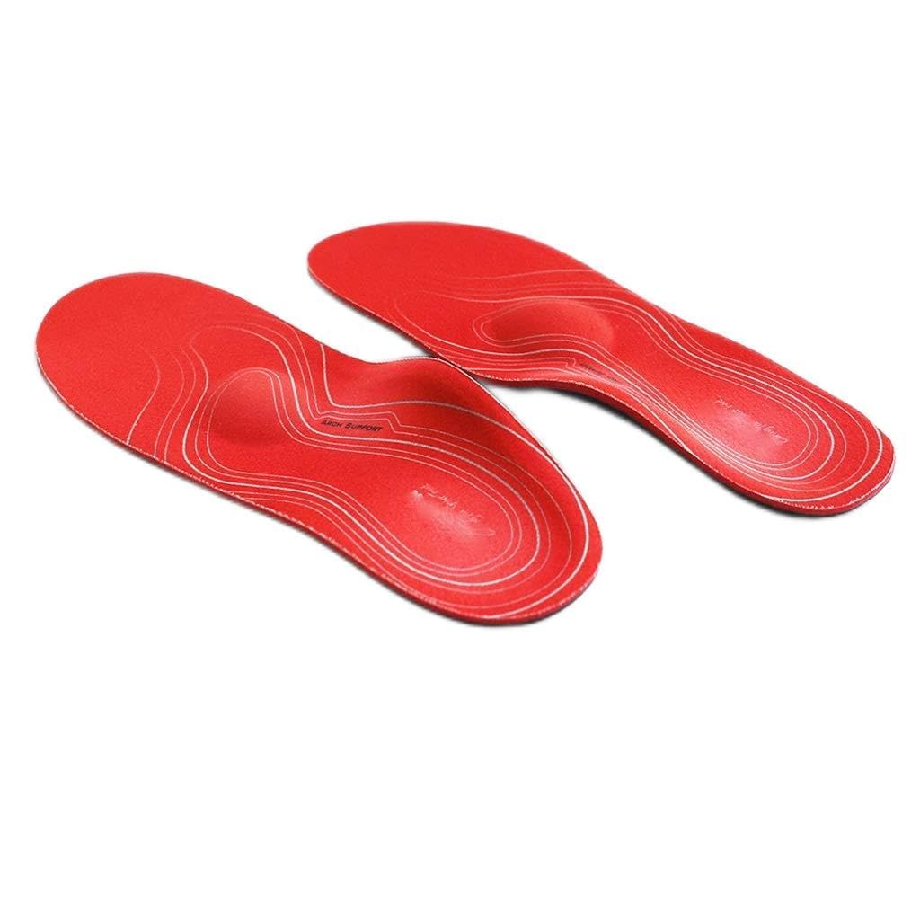 Flat Feet Insoles Orthotic Arch Support Inserts Orthopedic Shoes Soles Heel Plantar Fasciitis Men Woman Size US-10-290mm US