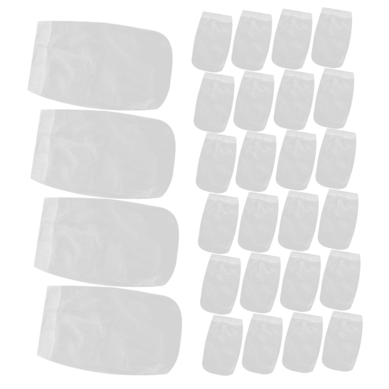 HANABASS 120piezas Calcetines De Filtración para Filtros De para Skimmer De Limpieza De Agua Protección contra Residuos y Suciedad